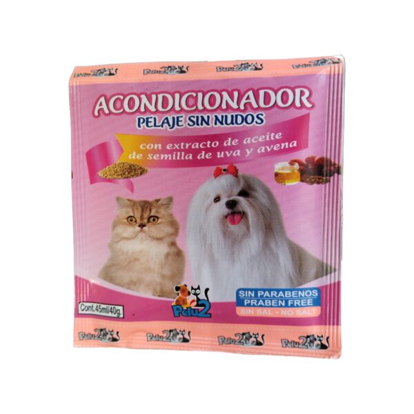 Acondicionador Pelaje sin Nudos pelu2