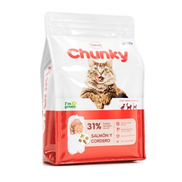 Chunky Gatos Salmón y Cordero